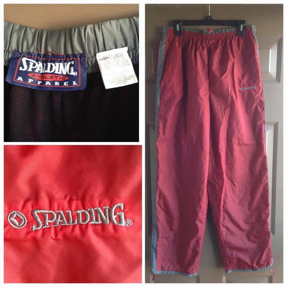 Vintage Spalding Windbreaker Pants - Picture 1 of 4
